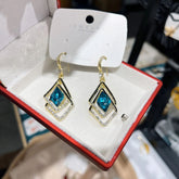 Premium Geometrical Crystal Earrings